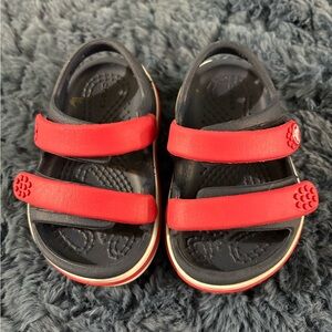 Crocs toddler Red/blue Sandals